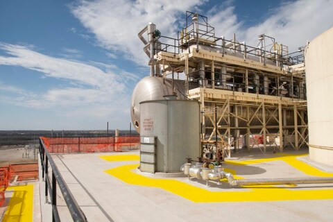 Parapro Roof on Power Plant in OK