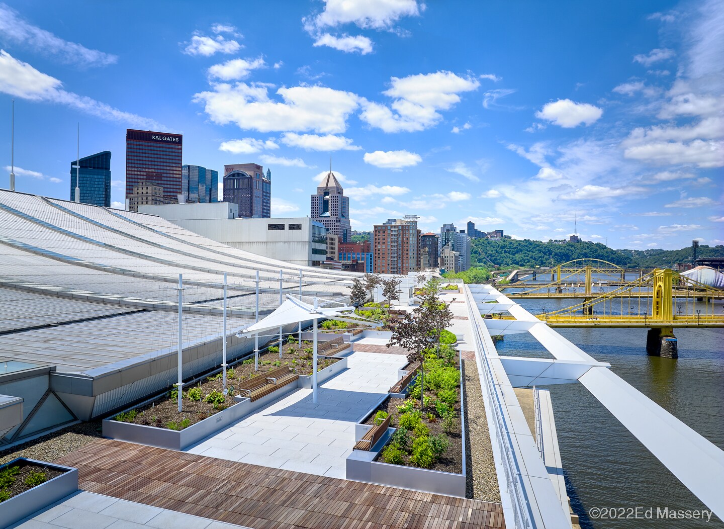 DLCC plaza in Pittsburgh, PA