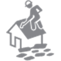 Removing roof shingle icon