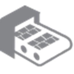 Creating shingles on machinery icon